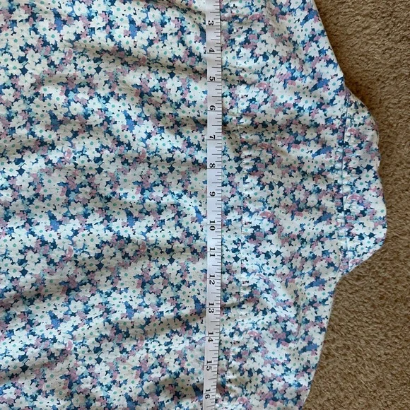 Bonobos White Casual Button Down Shirt with Floral Design - Picture 5 of 6